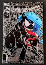 Nightmarish Little Venomous Ponies McFarlane Spider-Man Silver Foil #22/25 Rare picture