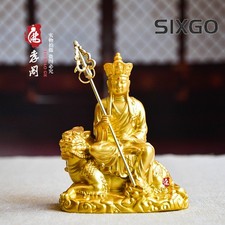 Tradition Buddha's Gilded Image Hand-held Resin Figure of The Buddha Ornament picture