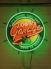 If It's Broke Call Dad Dad's Garage Open 24 Hours 24