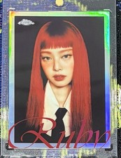 2026 Topps Chrome x Jennie Card #RSP2 Blackpink K POP RUBY SP #2 Short Print picture