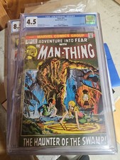 Adventure Into Fear with Man Thing #11 CGC 4.5 1st Appearance picture