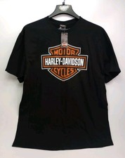 2015 Harley-Davidson Motorcycles Black T Shirt Classic Bike Berlin Germany XL picture