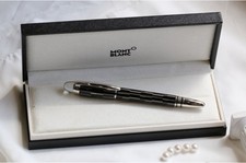 Montblanc StarWalker Mystery Black Rollerball Pen NIB New Authentic picture
