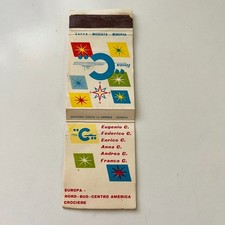 Linea C Eugenio C. Federico C. Vintage Matchbook Cover TMB77-1 picture