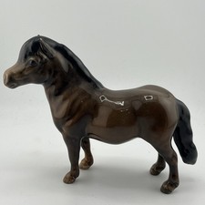 Large Beswick  England Shetland Pony Horse Figurine picture