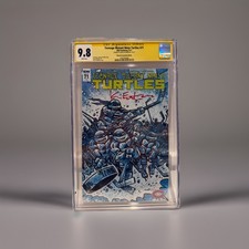 TMNT #71 CGC 9.8 SIGNED Kevin Eastman Montreal Canadiens Fan Club Variant IDW picture