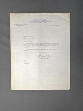 American WWII General Mark W Clark 1980 Letter The Citadel Military History picture