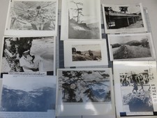 WW2 Philippines Photograph Luzon Island OSS AGS Baguio Road Lot of 9 Photos picture