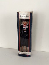 Vintage British Airways Air Stewardess Doll 7