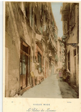 France, Old Nice, Le Palais des Lascaris Original Vintage Print Album Print picture