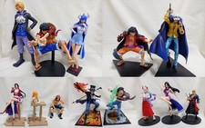 BANDAI One Piece Figure Lot 13pcs Luffy Zoro Sanji Nami Ace Sabo Law Yamato Used picture