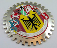 Grille Badge 10 Cities German Germany Car Truck Grill Deutschland Chrome Emblem picture