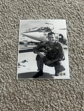 CLARENCE BUD ANDERSON Signed Autograph 8x10 Photo P-51 WW2 WAR ACE BAS BECKETT B picture