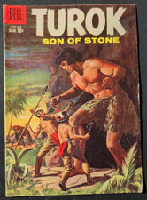 Turok, Son of Stone #16 (1959) Dell Publishing Silver Age Beauty picture