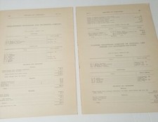1909 document FALLOWFIELD TELEGRAPH & TELEPHONE COMPANY Linesville Hartstown PA picture