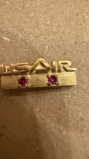 US AIR AIRLINES 10 YEAR SERVICE PIN EUC picture
