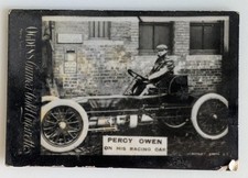 1902 Ogden's - 'Guinea Gold New Series I' -  I.98 Percy Owen On His Racing Car picture