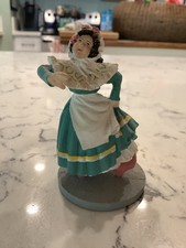 Vintage Loew's- 1988 Franklin Mint- Wizard of Oz Figurine- 'The Munchkin Woman' picture