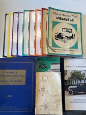 RARE Complete Set Manuals Books How To Restore Ford Model A Car Volume 1-9 Judge picture