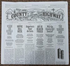 County Highway Newspaper 8 Issues, Includes Sept/Oct 2026 Free US Shipping picture