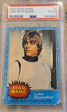 1977 Topps Star Wars Series 1 Luke Skywalker #1 -  PSA 4 VG-EX picture