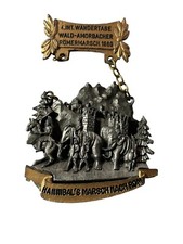 Vintage Genuine Early 1970's German Walking Medals Beautiful READ picture