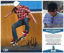 Ryan Sheckler skateboarder signed 8x10 Photo proof Beckett COA autographed. picture