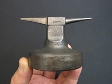 FRANCE Small Vtg“CRAFTOOL” Jewelers/Watchmaker Workbench Anvil Antique Rare Tool picture