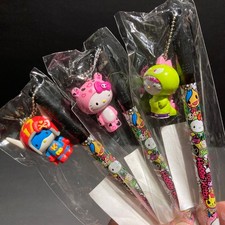Tokidoki Sanrio x3 PENS LOT Rare Hello Kitty Mascot Dangle Toppers VTG NOS 2014 picture