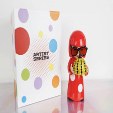 Artist Yayoi Kusama Pumkin Character VINYL Doll Model H28CM ornament picture