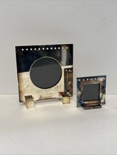 Pair Of Original Swid Powell Picture frames, silver plated made in Italy 🇮🇹 picture