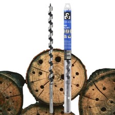 1/2 x 12 Inch Wood Auger Drill Bit 3/8-Inch Hex Shank Woodworking Carpenter picture