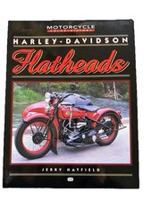 Harley Davidson Flatheads RARE Motorcycle Book Paperback Author Jerry Hatfield picture