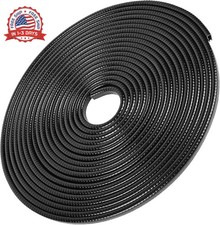 16.4 Ft(5M) Car Door Edge Guards U Shape Edge Trim Rubber Seal Protect picture