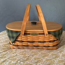 NEW Longaberger 1999 Traditions Generosity Basket Lid Liner Divider/Protector picture