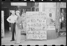 Photo:Chicago Illinois South State Street 1930s Storefront Street Scene picture