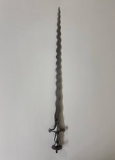 Antique Vintage Snake NAGNI Straight Sword Talwar Shamshir Dagger Collectible picture