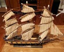 Vintage Fragata Espanola siglo 1780 ship 21X17X4 beautiful rare find picture