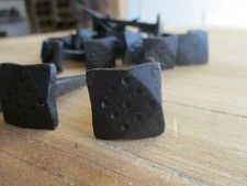 15 Nails Square  Hand Forged 1 Black 3 Long Tack Craft picture