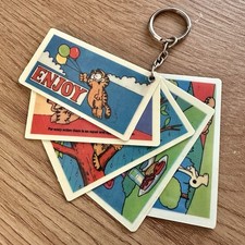 Vintage Garfield Five Pg Double Sided Comics Keying  Original Pkg  picture