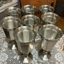 VTG 1970's - 7~PIECE SET - 6.5-inch Water Goblets Gorham PH24 Octette Satin picture