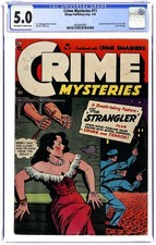 Crime Mysteries #11 CGC 5.0 1954 4204455007 picture