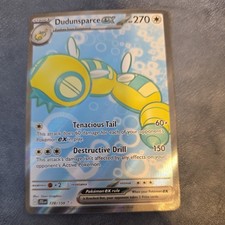 Pokémon TCG Dudunsparce ex 178/159 Sv09 Journey Together Ultra Rare Full Art picture