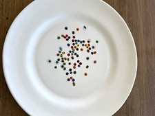 Yalos Casa Murano 13” Charger white glass plate picture