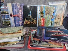 Lot 74 Mixed Used Unused Postcards USA CANADA EUROPE DISNEY VINTAGE picture