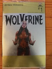 NYCC 2026 All-New Wolverine 1 Hip Hop Variant Gold Foil DMX Cover (spine ticks) picture