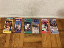 Vintage 1997 Walt Disney World Brochures Lot Of 6 Epcot Magic Kingdom  picture