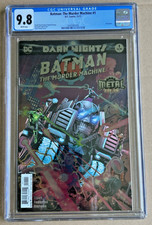 Batman the Murder Machine #1 CGC 9.8 Foil Cover 1st Print 2017 DC Comics picture
