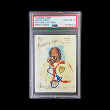 Topps 2014 Allen & Ginter Snoop Lion #23 Autograph PSA 10 Auto 84666503 picture