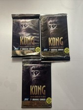 Kong The 8th Wonder of the World 2006 trading Card packs LOT of 3 picture